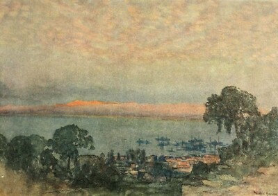 4062 Maxwell, Donald 1877-1936 - The Last Crusade 1920 - Haifa & the Bay of Acre