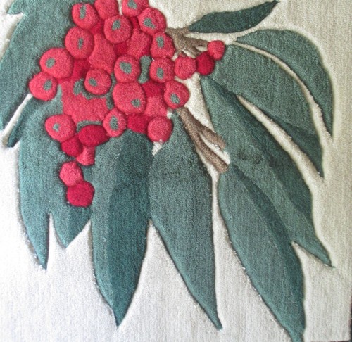 Signatures by REGAL design studio Hand Tufted Holiday Accent Rug/Wall Art - Picture 5 of 7