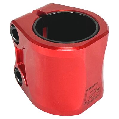 Fantic26 Twinlock Stunt-Scooter Roller Lenker Klemme Double Clamp 32/35 Rot