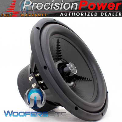 PRECISION POWER AW.12D4 ATOM SUB 12'' 1200W DUAL 4-OHM SUBWOOFER BASS SPEAKER NEW