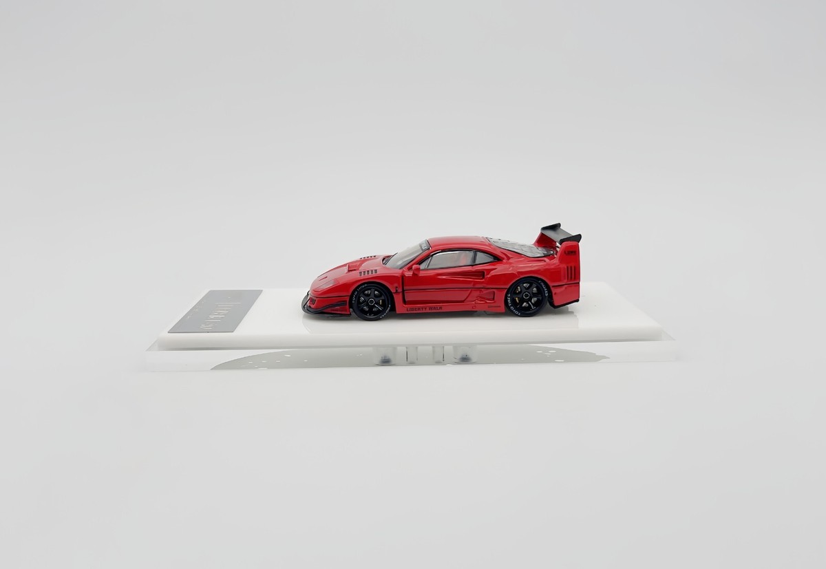 TPC 1:64 LBWK Ferrari F40 Red with Sticker | eBay