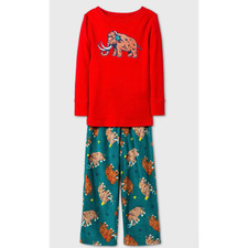 NWT CAT  JACK Infant Boy Mammoth Pajama 2 piece Set
