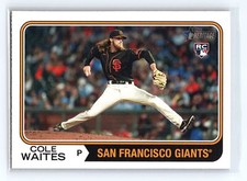 2023 Topps Heritage #258 Cole Waites
