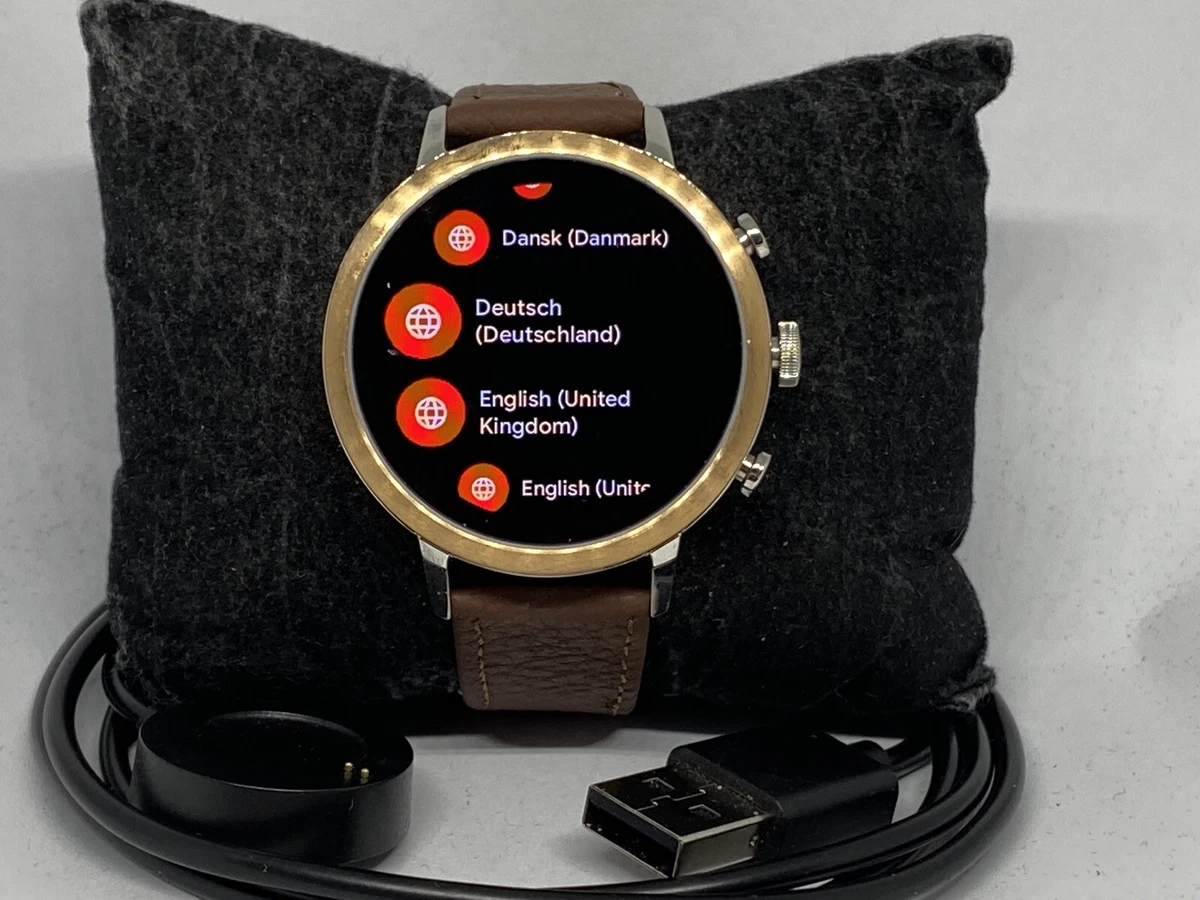 Fossil Gen 4 Authentic Digital Dial Smart Watch Custom Band FTW6016 LT327