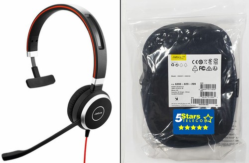 Jabra Evolve 40 UC Mono USB-A Headset 