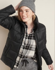 puffer jacket old navy
