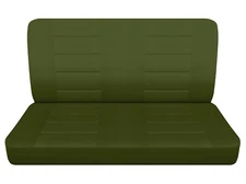 Fits 1969 Chevy Chevelle 2dr hardtop rear bench seat covers hunter green cotton