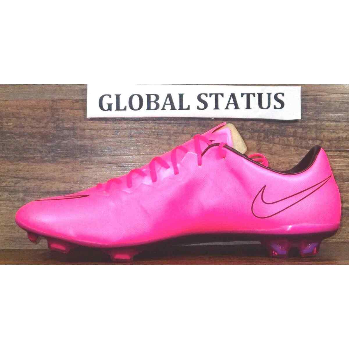 NIKE MERCURIAL VAPOR X 10 FG HYPER PINK BLACK SOCCER CLEATS NIKE MERCURIAL VAPOR X 10 FG HYPER PINK BLACK SOCCER CLEATS