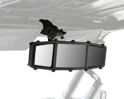 ATV-Tek Elite Series Center Rear View Mirror with Dual Blindspot Mirrors