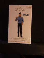 NIB Hallmark Dr Leonard McCoy Ornament 2012 Star Trek Legends Series