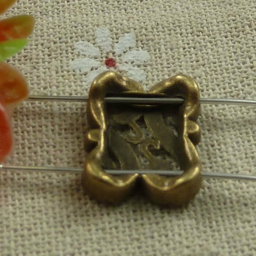 Envío gratuito 100 piezas Antiguos Bronce Bonitos Espaciadores 17x14mm L-1035 - Imagen 2 de 4
