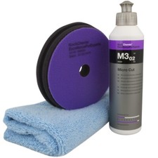 Koch Chemie Micro Cut Hologramm Politur +Pad & Microfasertuch  