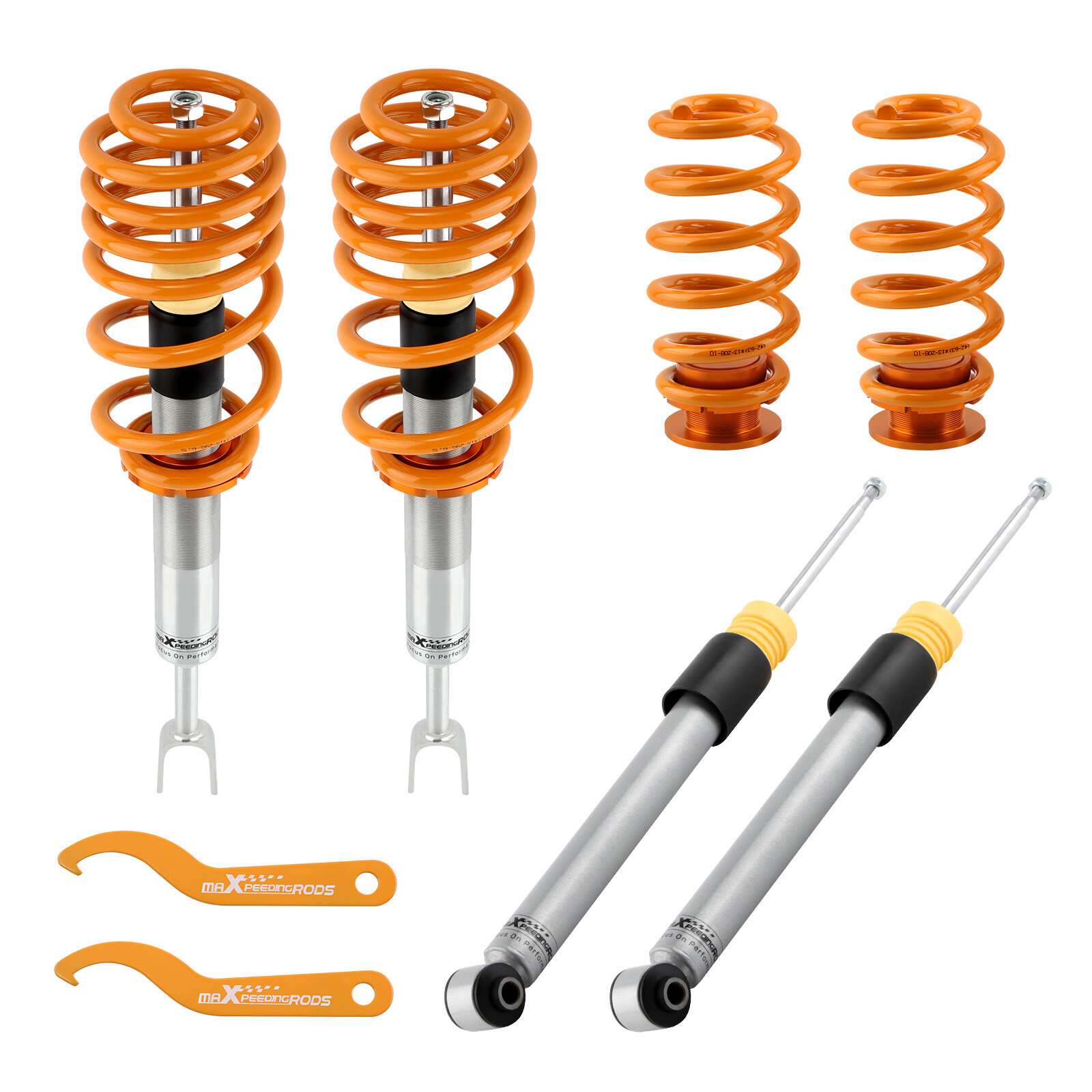 Street Coilovers Suspension For Audi A4 B7 S4 / RS4 Quattro Saloon 2006-2009