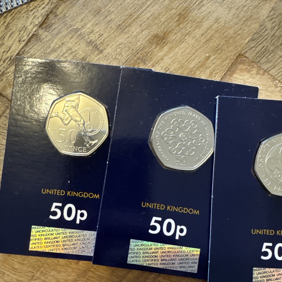 Blue Card 50ps Change Checker eBay