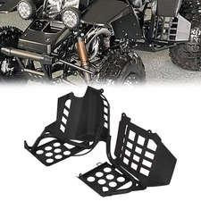 Heel Guards Footrest For Yamaha Banshee YFZ350 Left + Right Nerf Bars 1987-2006