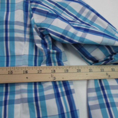 Ralph Lauren Jacket Womens Medium Blue Plaid Long Sleeve Full Zip Casual - Picture 9 of 12