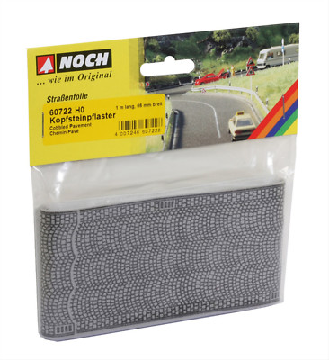 60722 Noch HO Kopfsteinpflaster (140,76  /1qm) 100 x 6,6 cm, GMK Modelleisenbahn