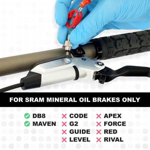 Epic SRAM Maven Entlüftungskit & Mineralöl | Entwickelt für SRAM Maven Bremsen - Bild 7 von 10