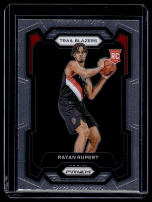2023-24 Prizm Rayan Rupert Rookie Portland Trail Blazers #140 A