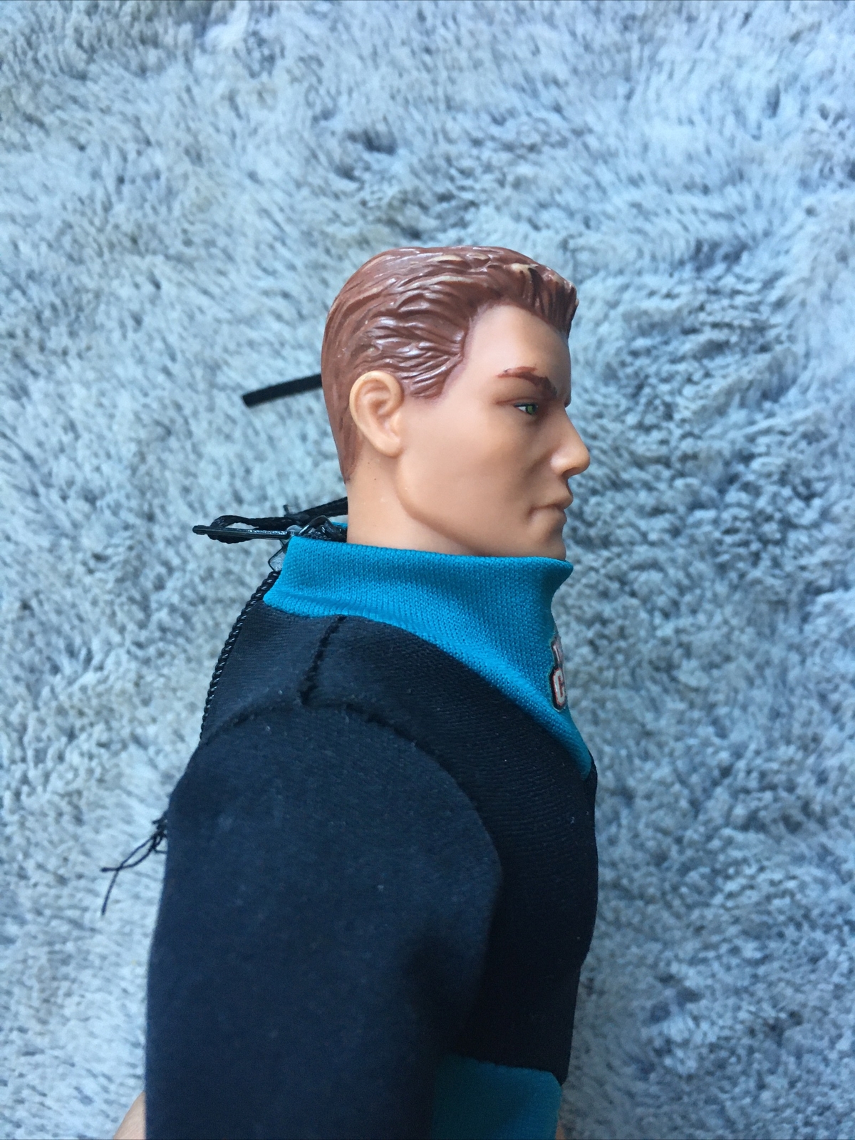 Lanyard Ultra Corps 1999 Shark Combat Diver 12” Figure + Wetsuit