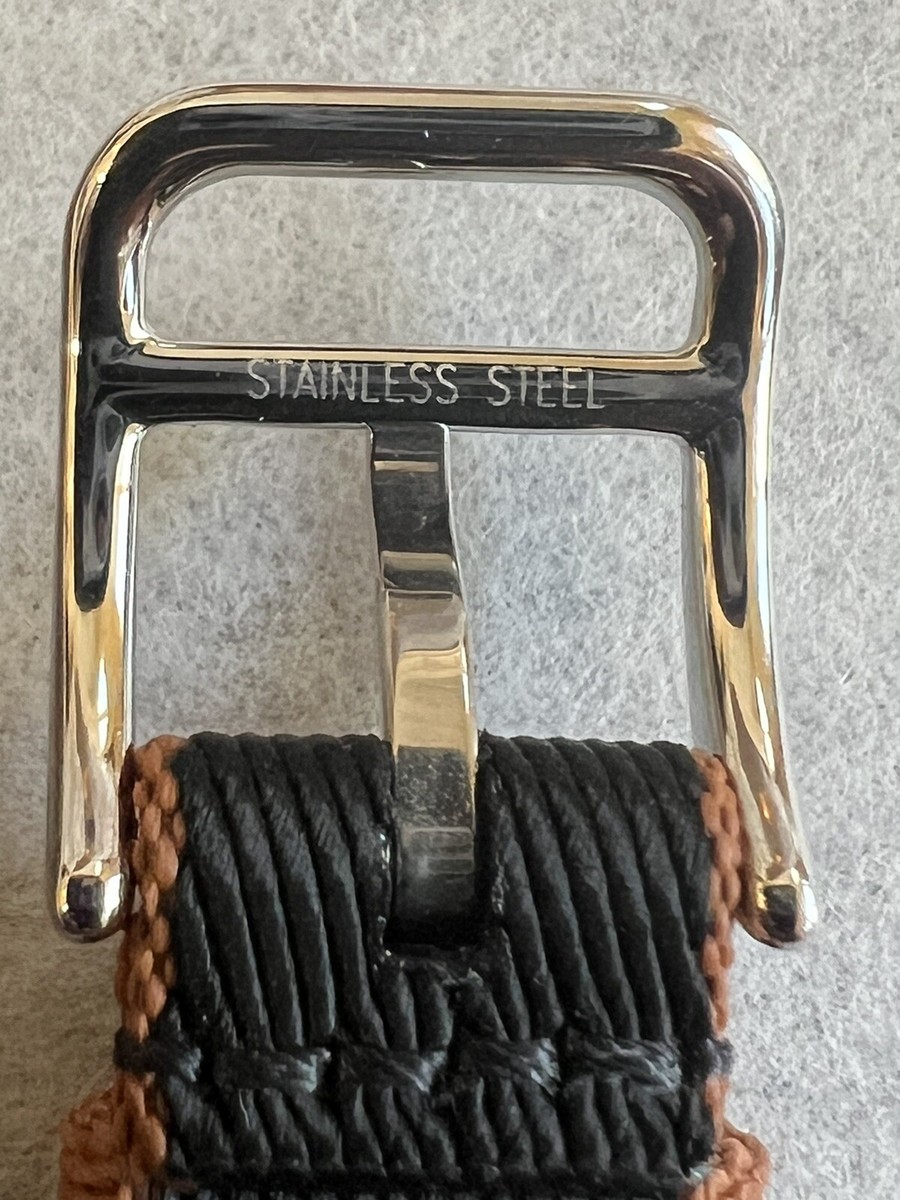 Apple Watch Hermès - 42mm Noir/Gold Twill Jump Attelage
