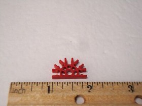 100 MICRO KNEX Red Connectors Mini K'nex Parts / Pieces Lot