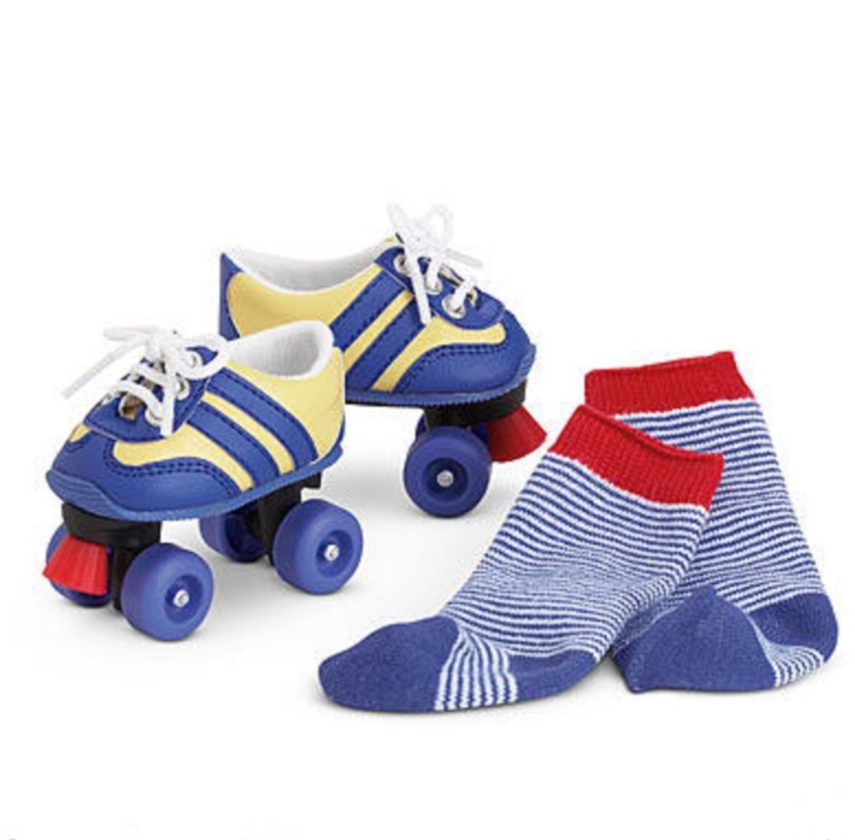American Girl Julie's Roller Skates Socks NIB Retired