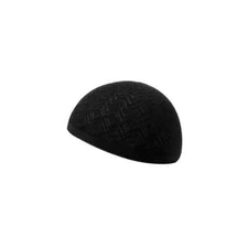 Black kufi - SMALL SIZE, Islamic Prayer Cap Muslim Topi Hat Kufi Skull Hat