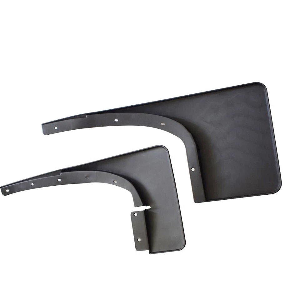 Guardabarros contra salpicaduras delanteros traseros negros 4 piezas para Ford Ranger T6/T7 2011-2018 Foto 3 de 4