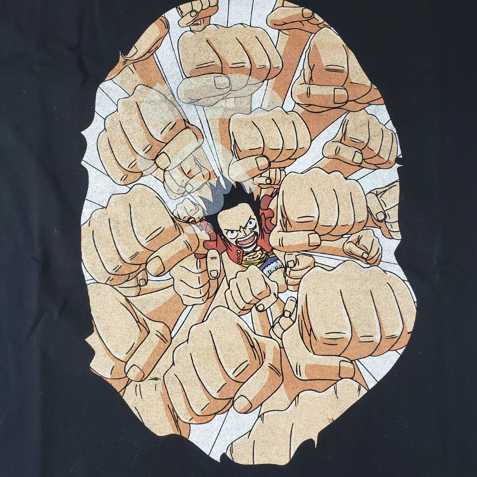 One Piece Luffy T-shirt Universal Studios Japan Limited Size