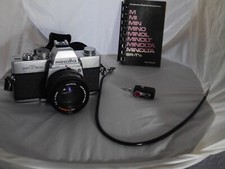 Minolta SRT 200  50mm Lens, Flash, Instructions, Bag,2X Converter  More TESTED