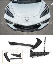 For 20-Up Corvette C8 | GM Factory CARBON FIBER Front Grille Accent Bezel Insert