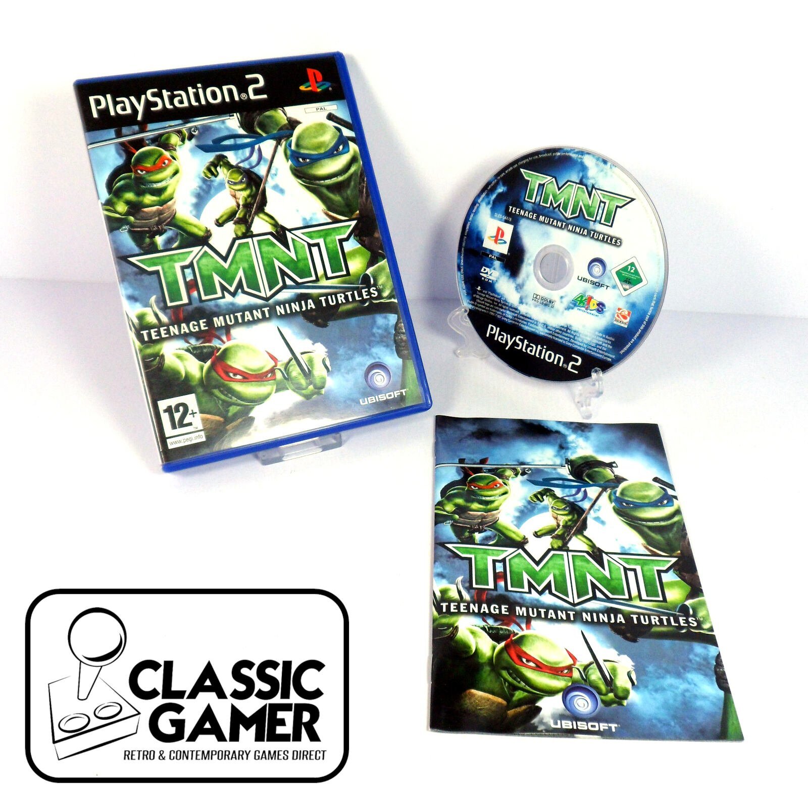 TMNT: Teenage Mutant Ninja Turtles (PS2) *NEAR MINT*