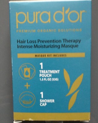 Pack of 21 Pura d'or Hair Loss Prevent Therapy Moisturizing Masque Purador 