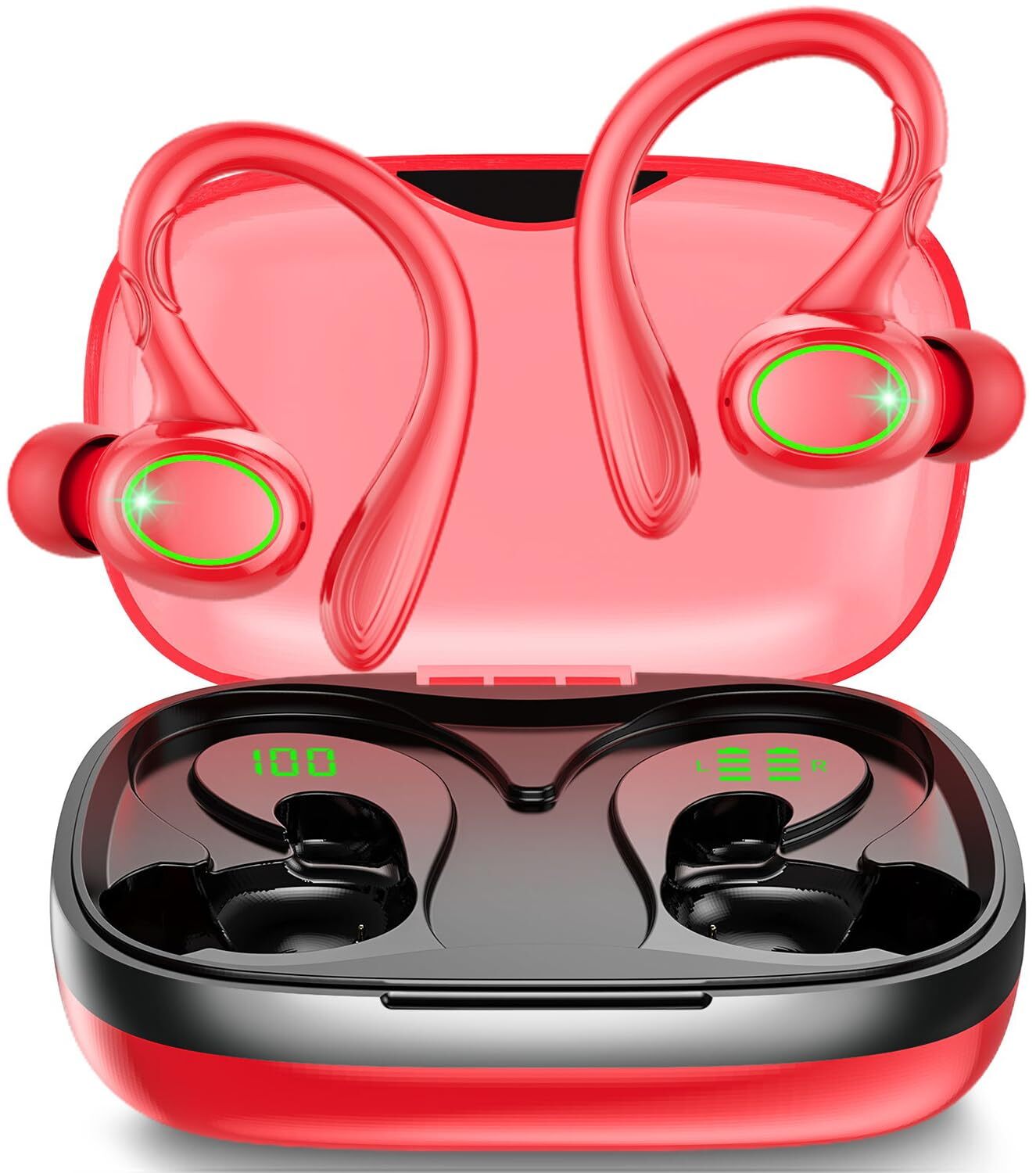 60H Wireless Earbuds with Bluetooth 5.3 & Noise Cancelling-image