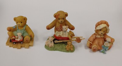 Lot of 3 Cherished Teddies Bruce 114120, Colby 778311 and Prudence 