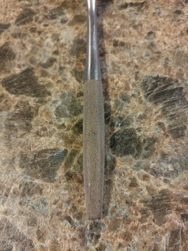Interpur INR2 Teaspoon Spoon Stainless Synthetic Wood Handle Modernist Vintage - Picture 5 of 5