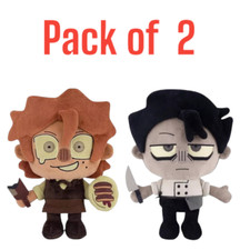 2PC Rody and Vince Dead Plate Plush Doll Toy Figure Game Collection Kids Gift