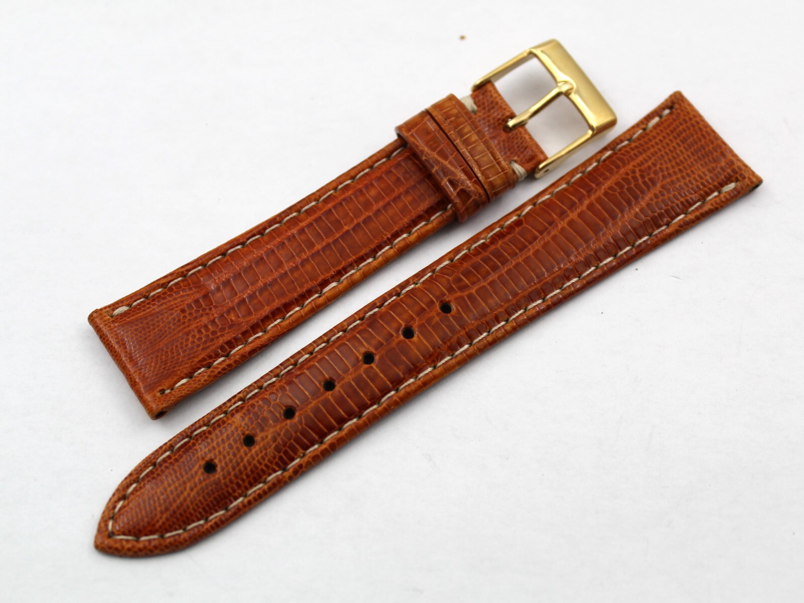 Strap Band Leather Brown Tejus 20/16mm Hand Made Watch Replacement Unisex Italy