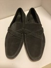 Christian Dior Loafers Slip-on Shoes Size 42 1/2 = 9 1/2 US Men Black Suede Used — photo 1