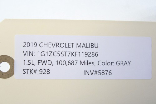 2019-2023 CHEVROLET MALIBU BRAKE ABS PRESSURE MODULATOR VALVE PIPE HOSE SET OEM - Picture 6 of 6