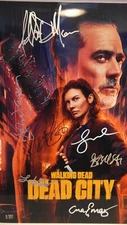 Autographed Poster - T.V. Series - The Walking Dead, Dead City - 13x19 + COA