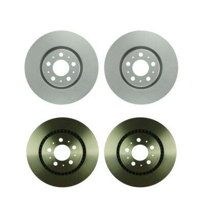 Full Ceramic Brake Pad & Rotor Kit – Front & Rear – For Volvo XC90 316mm – 10-Year Warranty