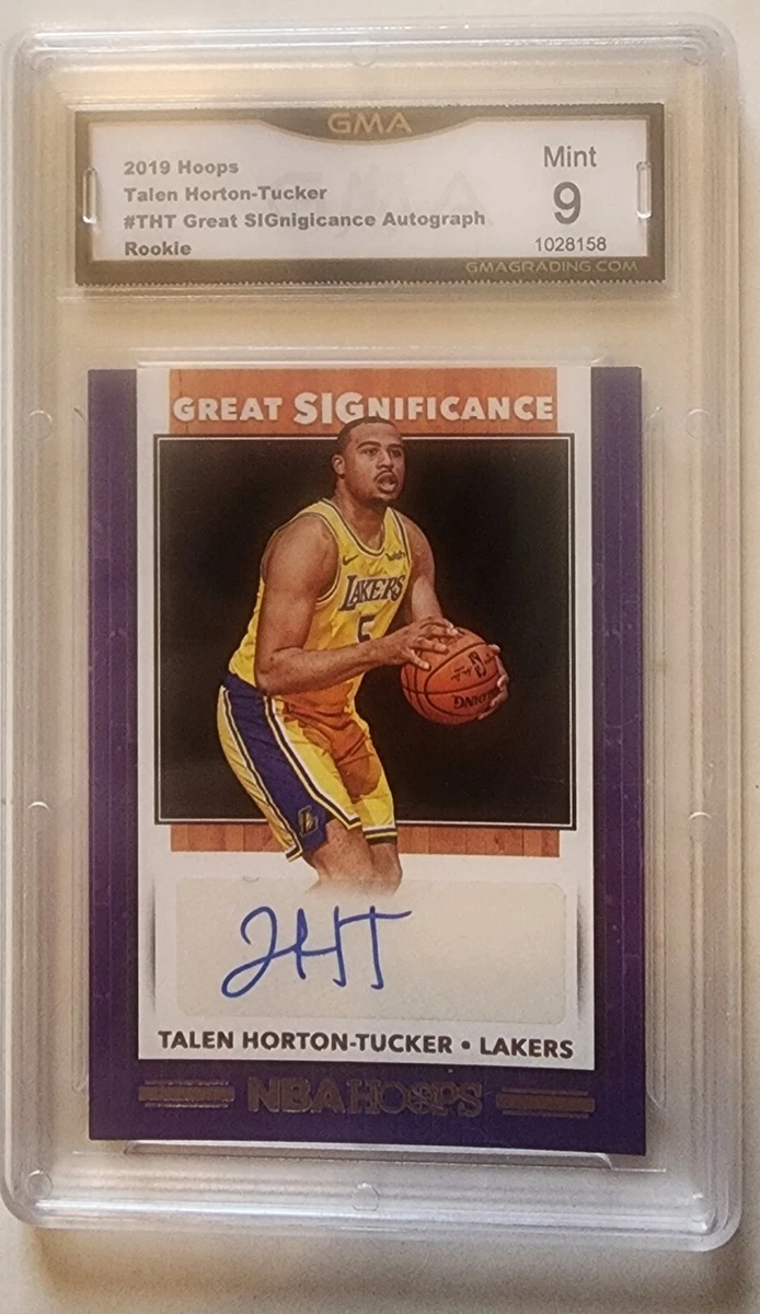 2019-20 Panini NBA Hoops - Talen Horton-Tucker #GS-THT for sale | eBay