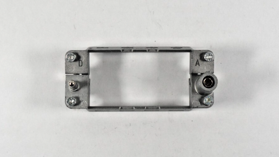 Harting HAN 16 MOD-RAHMEN Hinged Frame for 4 Module AD16 Hood 09140160303