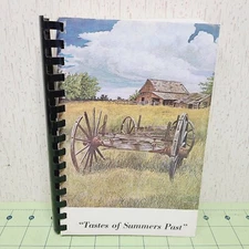 Tastes of Summers Past Cookbook (1989) 38th Square Dance Convention OKC Oklahoma