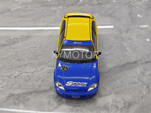 MH Motorhelix 1/18 Honda Civic Type R EK9 Spoon #95 Modellauto Geschenke Sammlung - Bild 3 von 16