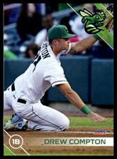 2024 Drew Compton Choice Minor League Rookie Card Augusta Greenjackets