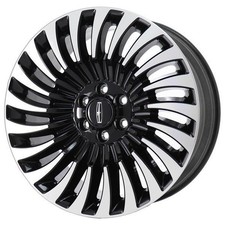 22 Lincoln Navigator Wheel Rim Factory Oem 10179 2018-2021 Machined Black