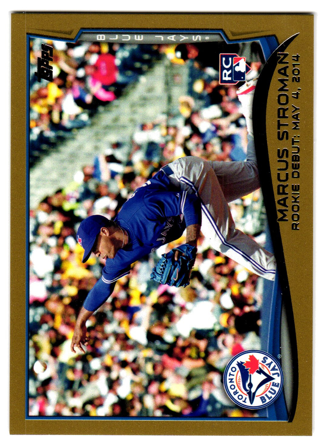 2014 Topps Update #US-35 Marcus Stroman Gold #/2014